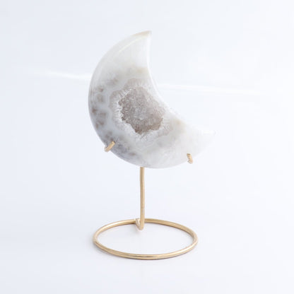 Agate Moons with Stand Set of 5 - Expert Wholesale and Supplier of Wholesale Crystals & Bulk Gemstones, ["Agate","Brazil","moons"]