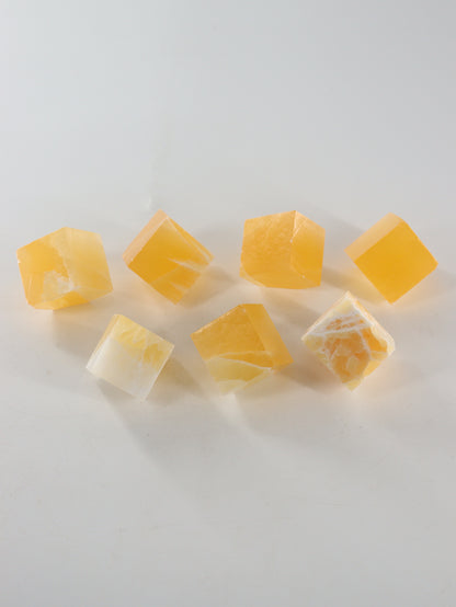 Calcite Cubes Set of 7 - Expert Wholesale and Supplier of Wholesale Crystals & Bulk Gemstones, []