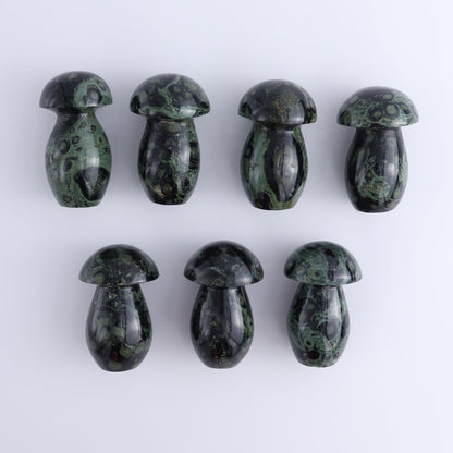 Kambaba Jasper Mushrooms Set of 7