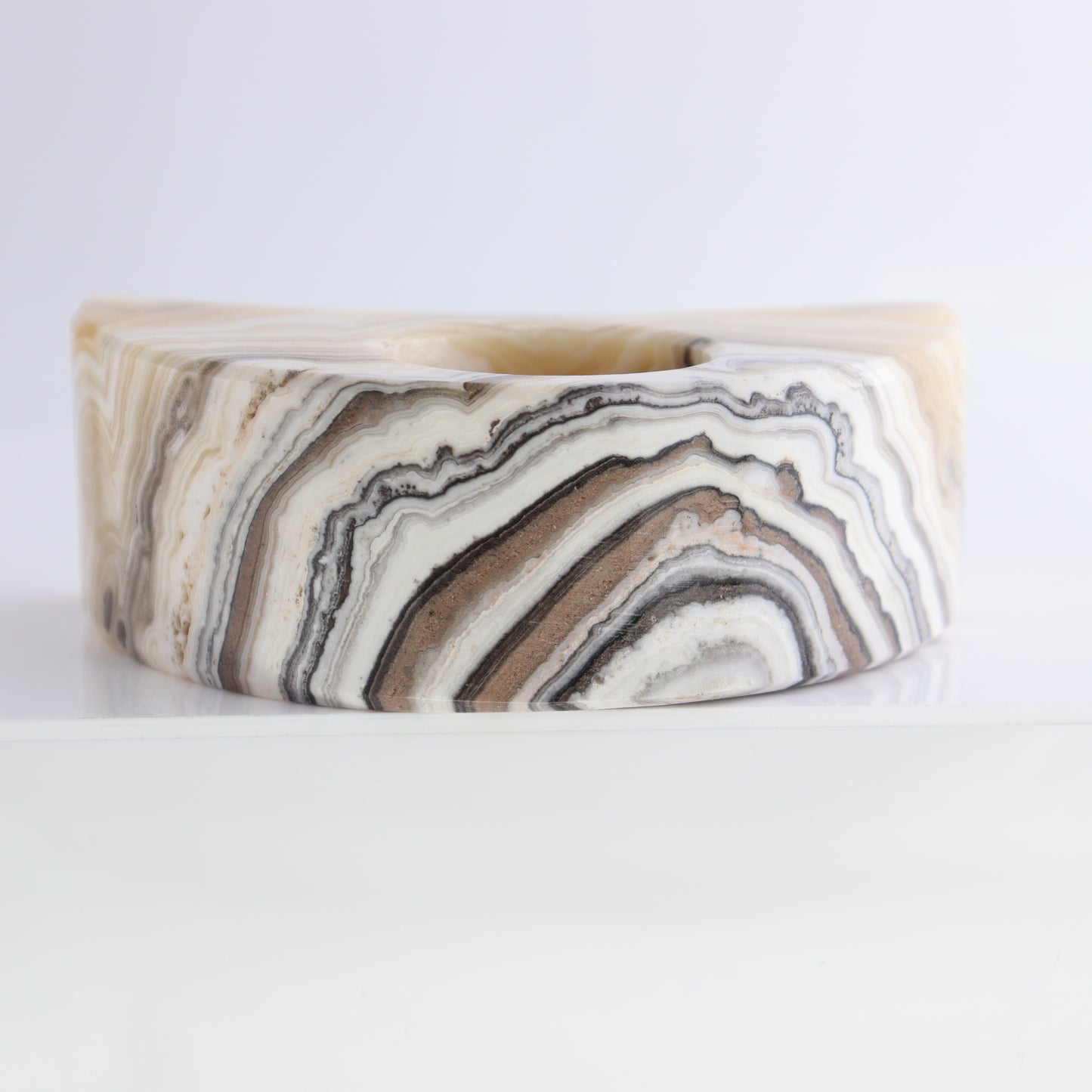 Onyx Moon Candle Holders Set of 4 - Expert Wholesale and Supplier of Wholesale Crystals & Bulk Gemstones, ["Candle Holder","Mexico","moons","onyx"]