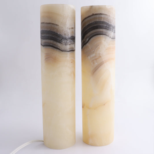 Onyx Lamps Set of 2 - Expert Wholesale and Supplier of Wholesale Crystals & Bulk Gemstones, ["Lamps","Mexico","onyx"]