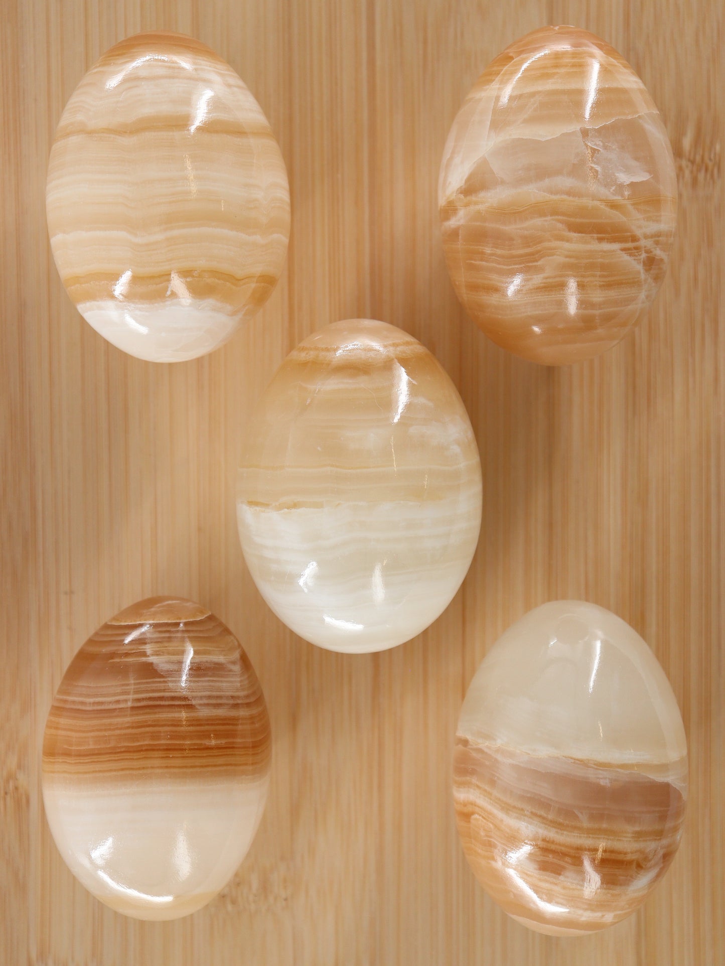 Onyx Eggs Set of 5 - Expert Wholesale and Supplier of Wholesale Crystals & Bulk Gemstones, ["Eggs","Mexico","onyx"]