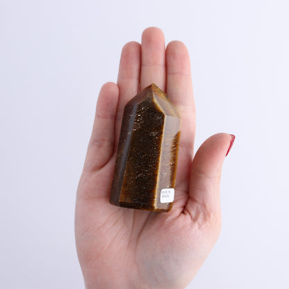 Tiger Eye Towers Set of 12 - Expert Wholesale and Supplier of Wholesale Crystals & Bulk Gemstones, ["Brazil","close_70","Tiger Eye","Towers"]