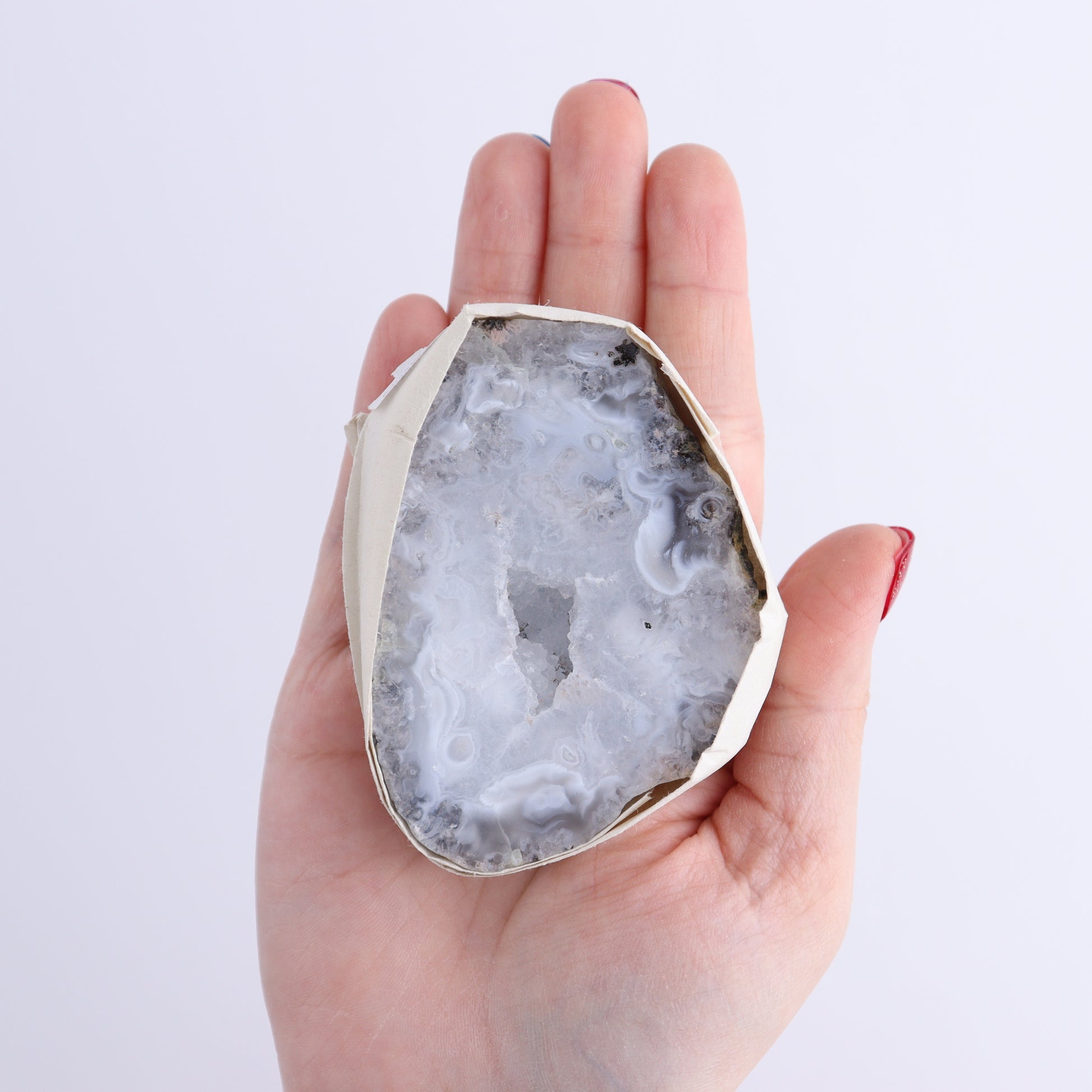 Trancas Geodes Set of 12 - Expert Wholesale and Supplier of Wholesale Crystals & Bulk Gemstones, ["flat","Flats","Geodes","Trancas"]