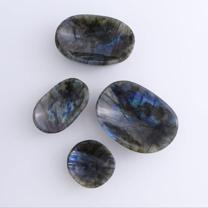 Labradorite Bowls Set of 10 - Expert Wholesale and Supplier of Wholesale Crystals & Bulk Gemstones, ["Bowls","Labradorite","Madagascar"]