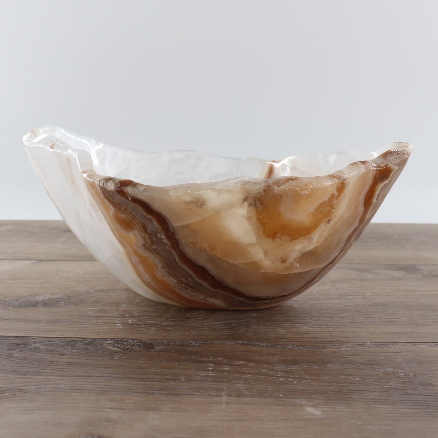 Mexican Onyx/Calcite Bowl 12"