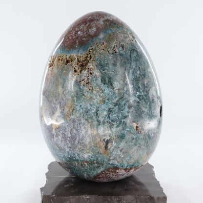 Large Ocean Jasper Egg (Stand NOT included)