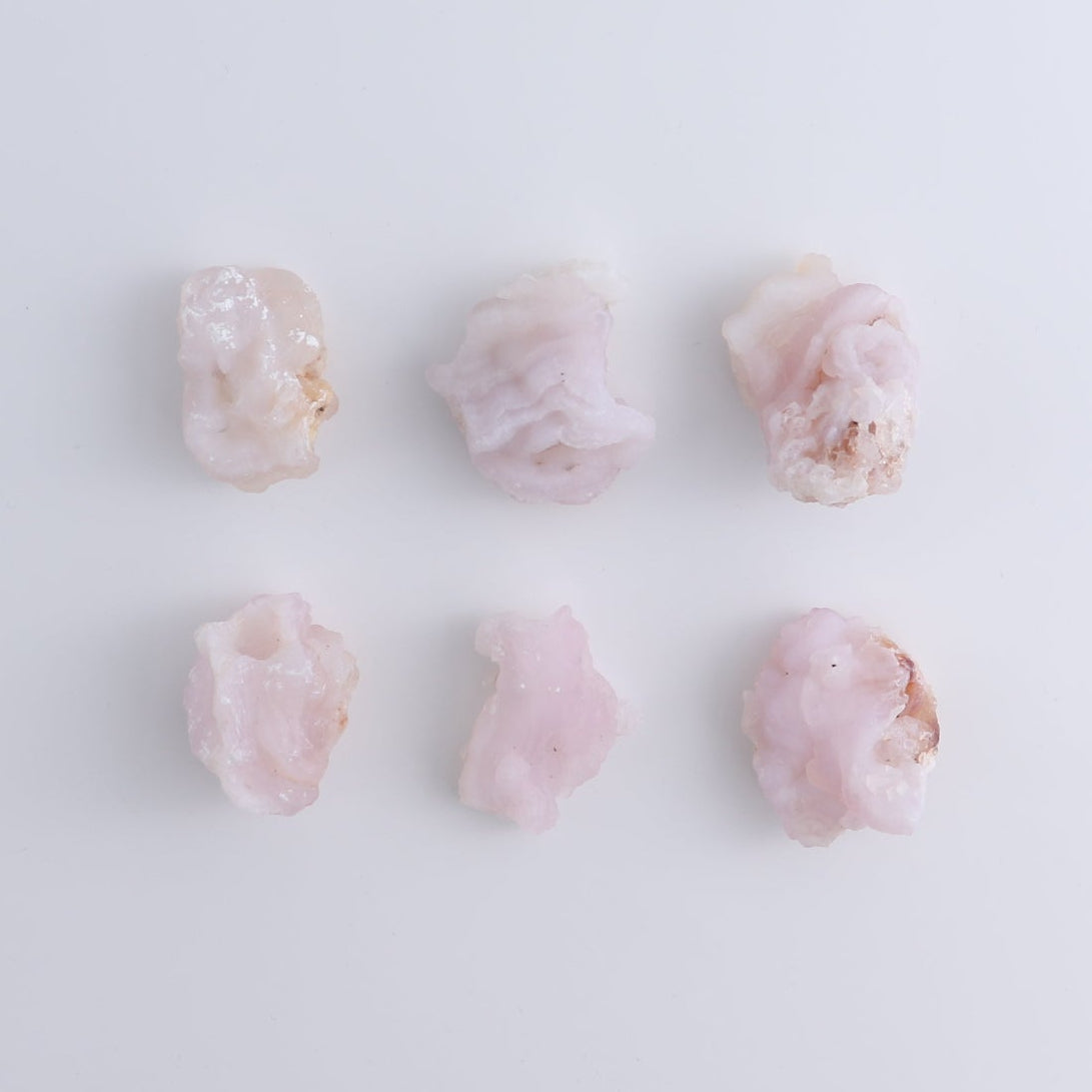 Chalcedony Clusters Set of 54
