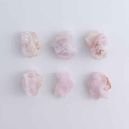 Chalcedony Clusters Set of 54