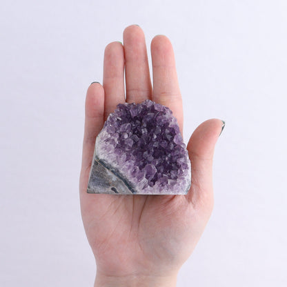 Uruguay Amethyst Cut Base Set of 8 - Expert Wholesale and Supplier of Wholesale Crystals & Bulk Gemstones, ["Amethyst","Cut Base","Uruguay"]
