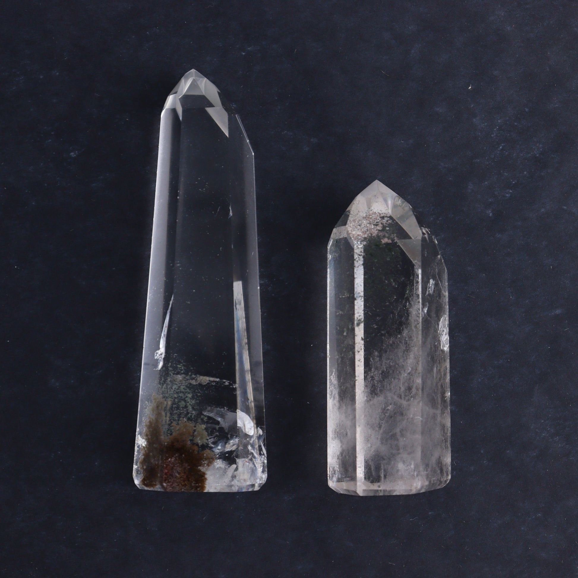 Garden Quartz Towers Set of 5 - Expert Wholesale and Supplier of Wholesale Crystals & Bulk Gemstones, ["Brazil","Garden Quartz","Quartz","Towers"]