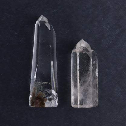 Garden Quartz Towers Set of 5 - Expert Wholesale and Supplier of Wholesale Crystals & Bulk Gemstones, ["Brazil","Garden Quartz","Quartz","Towers"]