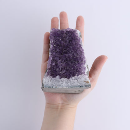 Uruguay Amethyst Cut Base Set of 4 - Expert Wholesale and Supplier of Wholesale Crystals & Bulk Gemstones, ["Amethyst","Cut Base","Uruguay"]
