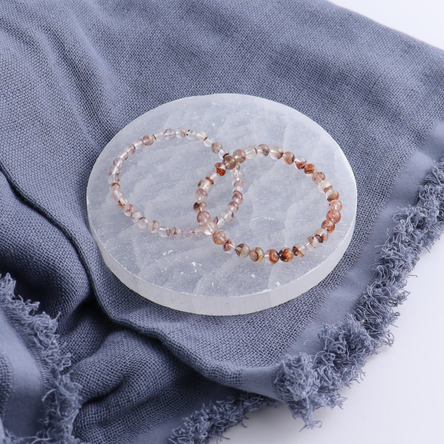 One Phantom Quartz Bracelet - Expert Wholesale and Supplier of Wholesale Crystals & Bulk Gemstones, ["Bracelet","bracelets","phantom quartz"]