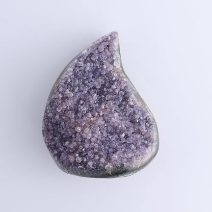 Uruguay Druzy Amethyst Flames Set of 3 - Expert Wholesale and Supplier of Wholesale Crystals & Bulk Gemstones, ["Amethyst","flames","Uruguay"]