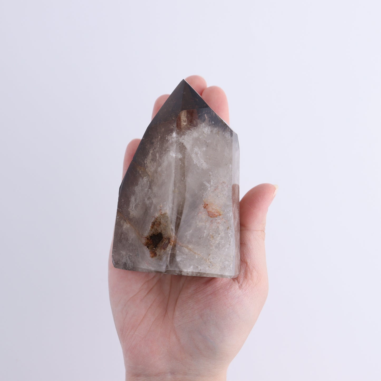 Smoky Quartz Towers Set of 2 - Expert Wholesale and Supplier of Wholesale Crystals & Bulk Gemstones, ["Quartz","Smoky Quartz","Towers"]