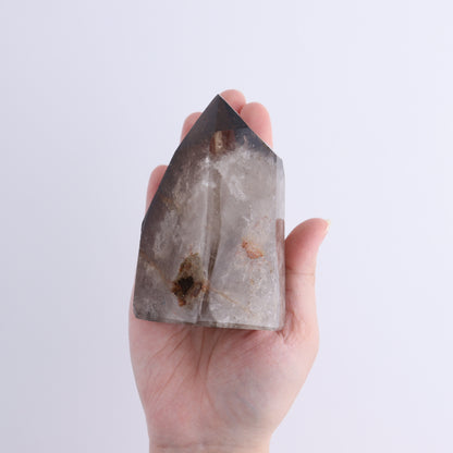 Smoky Quartz Towers Set of 2 - Expert Wholesale and Supplier of Wholesale Crystals & Bulk Gemstones, ["Quartz","Smoky Quartz","Towers"]