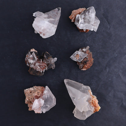 Naica Selenite Flat Set of 6