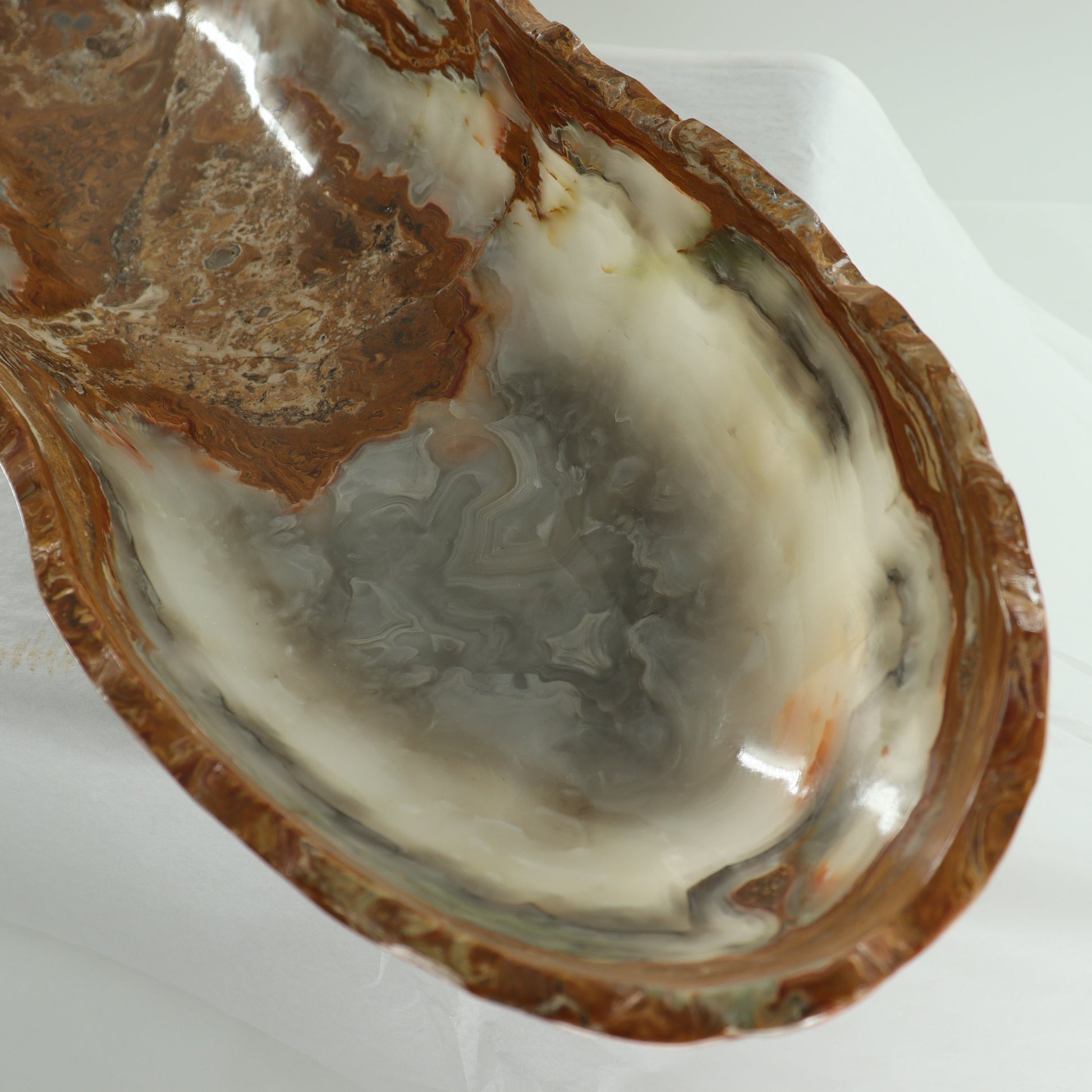 Onyx Canoe Bowl - Expert Wholesale and Supplier of Wholesale Crystals & Bulk Gemstones, ["Bowls","canoe","Mexico","onyx"]