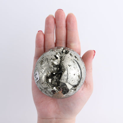 Pyrite Spheres Set of 4