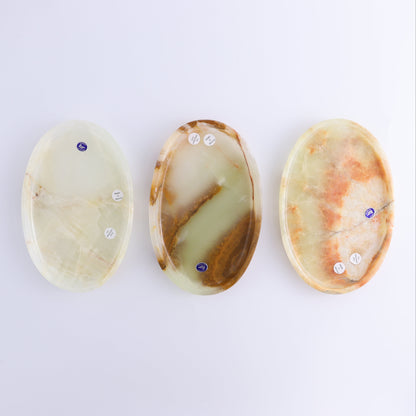 Shot Glass Set Mexican Onyx/Calcite Green - Expert Wholesale and Supplier of Wholesale Crystals & Bulk Gemstones, ["Calcite","Catalog Onyx","Mexico","onyx","Shot Glasses"]