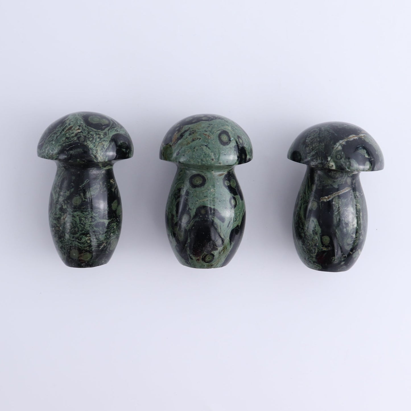 Kambaba Jasper Mushrooms Set of 7
