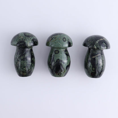 Kambaba Jasper Mushrooms Set of 7