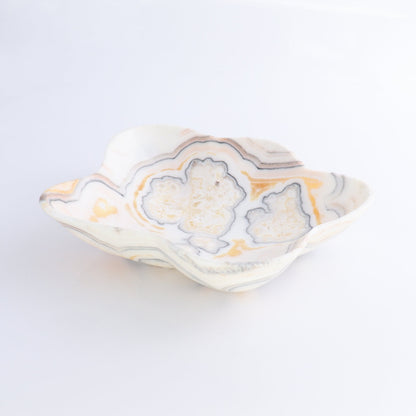 One Bowl Mexican Onyx/Calcite White Zebra - Expert Wholesale and Supplier of Wholesale Crystals & Bulk Gemstones, ["bowl","Calcite","Catalog Onyx","Decorative Dish","Mexico","onyx"]