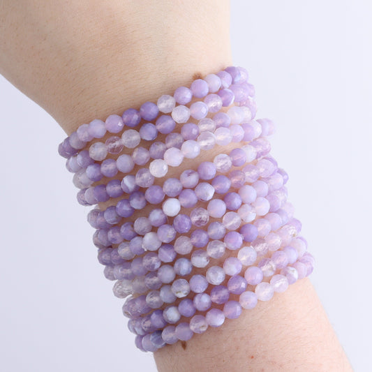 One Lavender Moon Bracelet | Mi Esperanza Minerals | Supplier of Crystals and Onyx