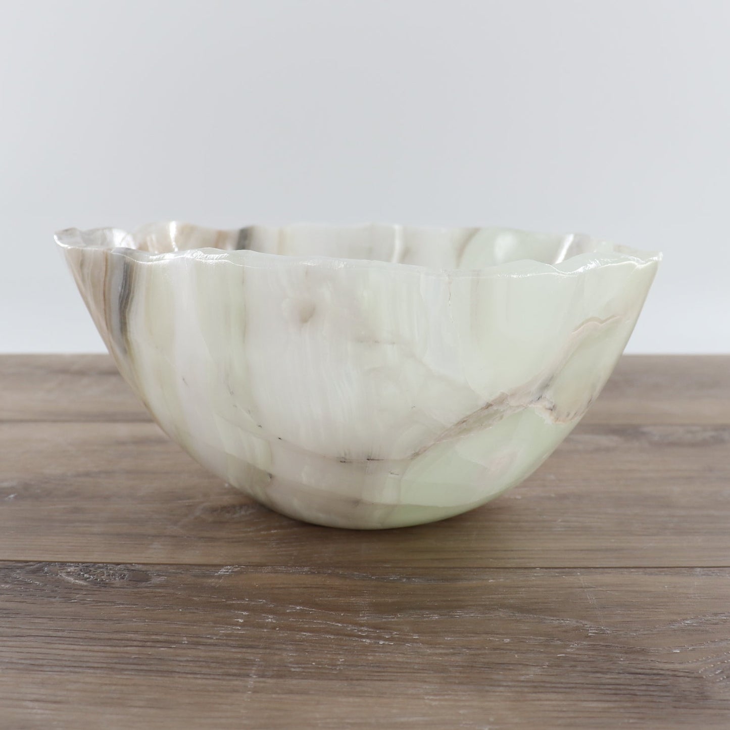 Mexican Onyx/Calcite Bowl 12"