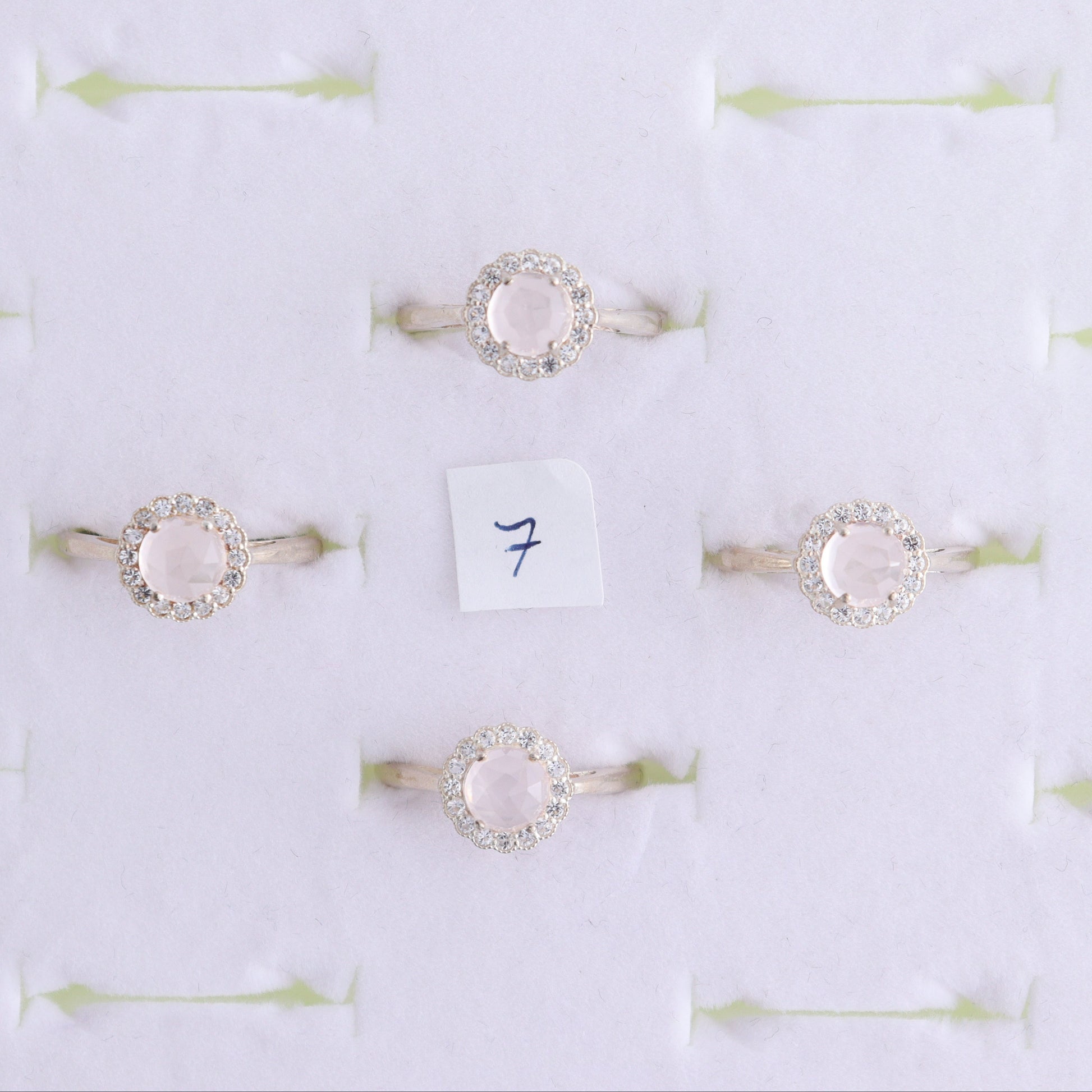 One Rose Quartz Ring - Expert Wholesale and Supplier of Wholesale Crystals & Bulk Gemstones, ["India","Ring","Rose Quartz","sterling silver"]