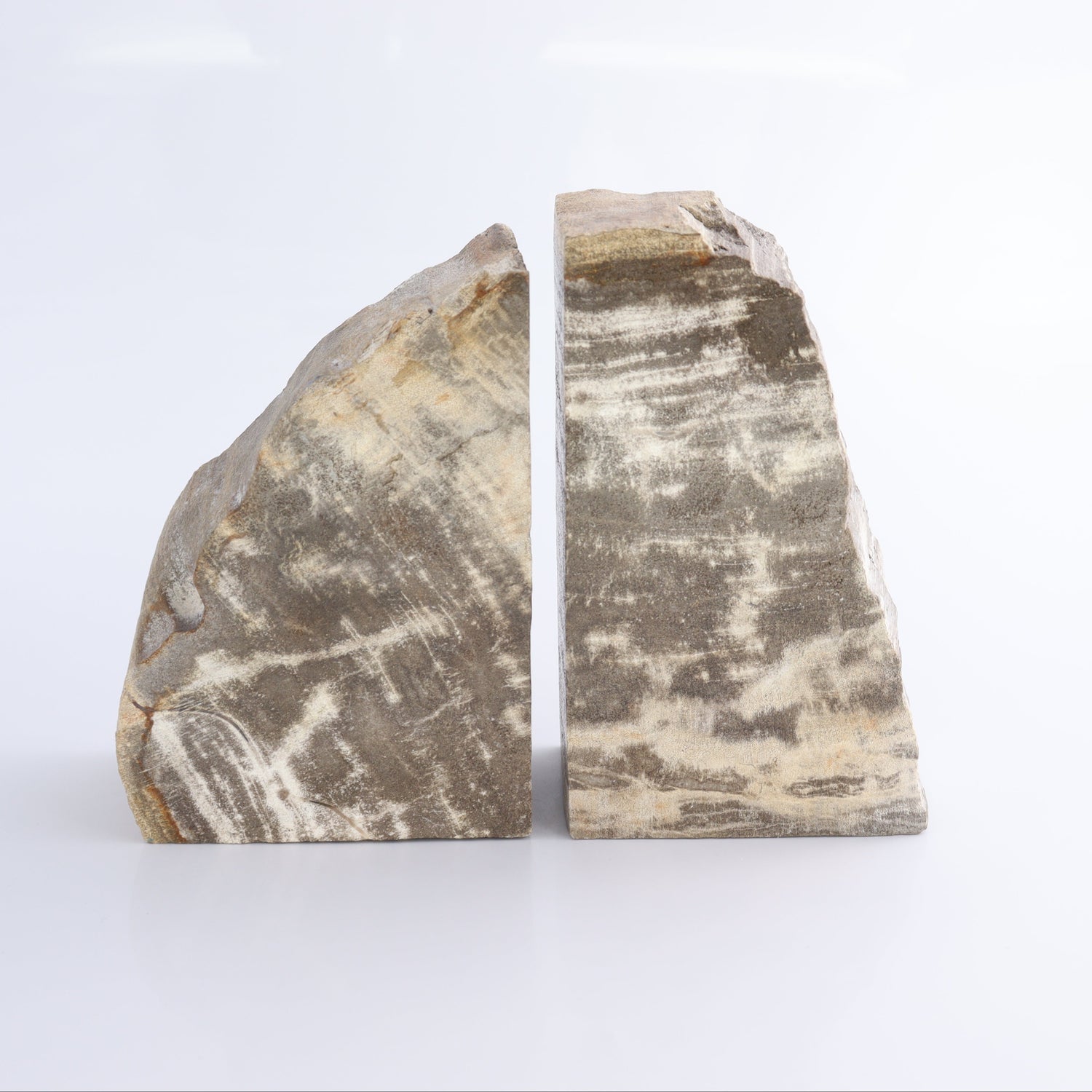 Bookends Petrified Wood - Expert Wholesale and Supplier of Wholesale Crystals & Bulk Gemstones, ["Bookends","Indonesia","Petrified Wood"]
