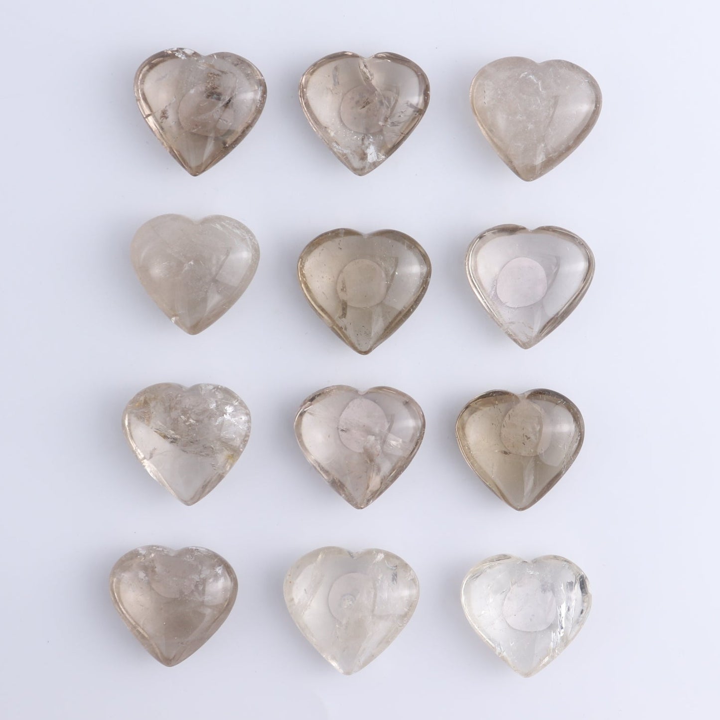 One Smoky Quartz Heart