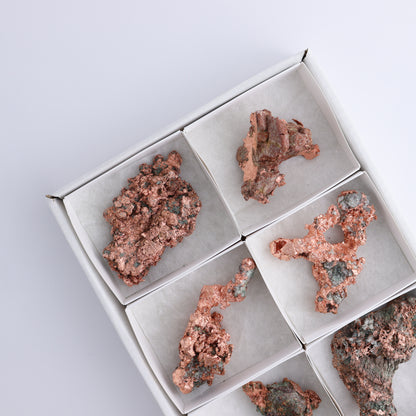 Native Copper Flat of 6 - Expert Wholesale and Supplier of Wholesale Crystals & Bulk Gemstones, ["copper","Freeforms","Native Copper","United States"]