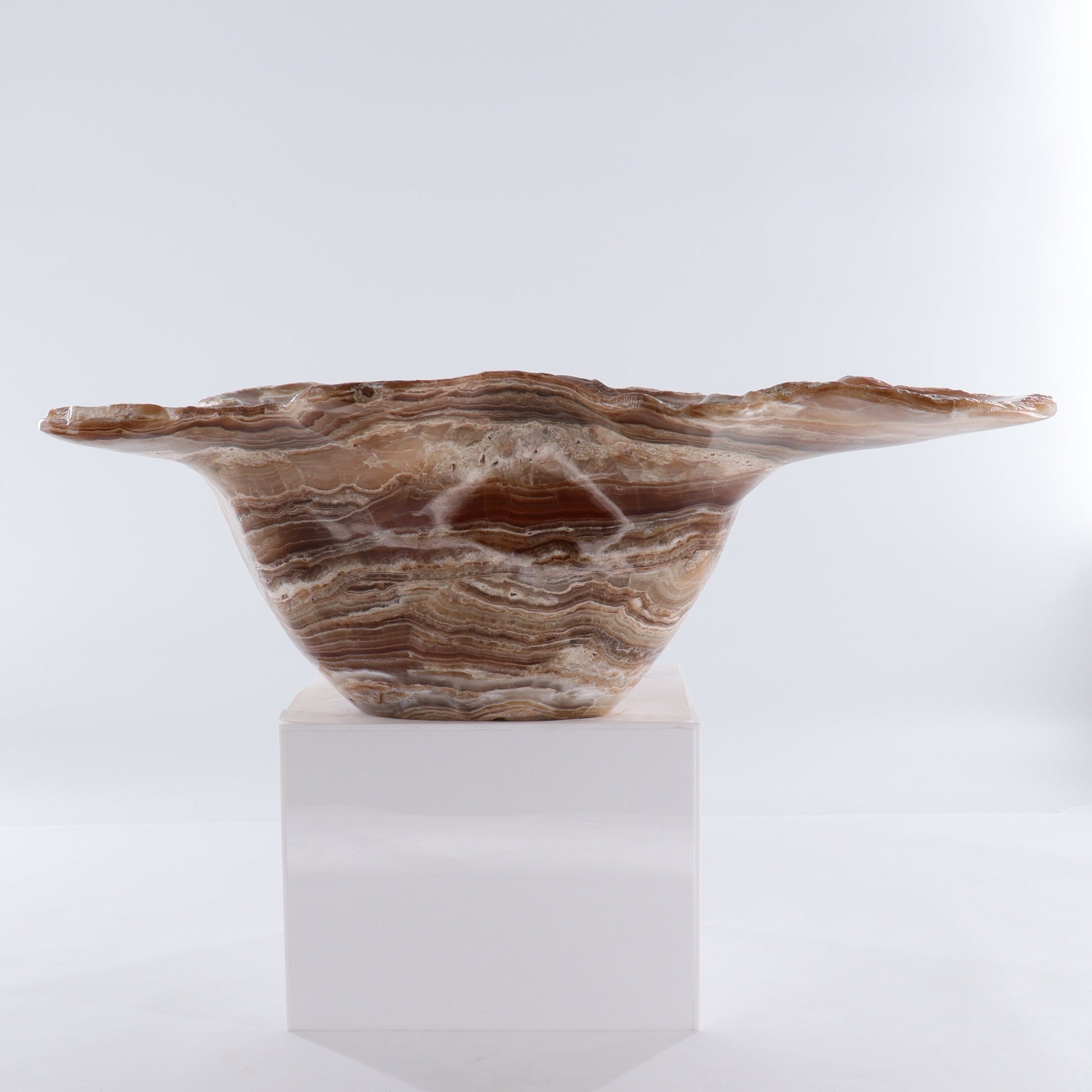 Mexican Onyx/Calcite Bowl - Expert Wholesale and Supplier of Wholesale Crystals & Bulk Gemstones, ["Bowls","Calcite","Mexico","onyx"]