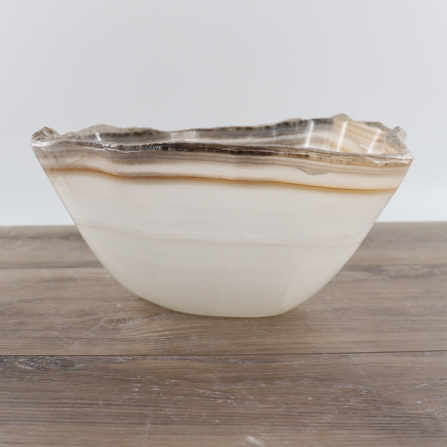 Mexican Onyx/Calcite Bowl 12"