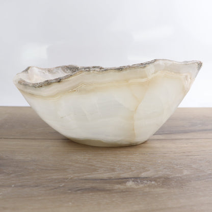 Mexican Onyx/Calcite Bowl 10"