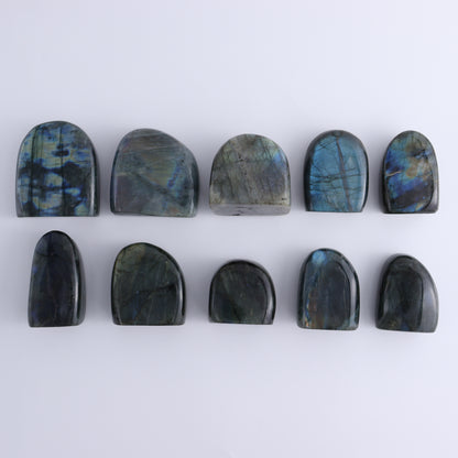 Labradorite Freeform Set of 10 - Expert Wholesale and Supplier of Wholesale Crystals & Bulk Gemstones, ["Freeforms","Labradorite","Madagascar"]