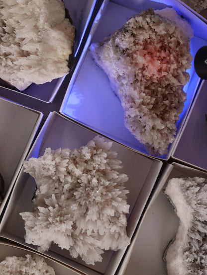 Mangano Calcite Flat Set of 12 - Expert Wholesale and Supplier of Wholesale Crystals & Bulk Gemstones, []