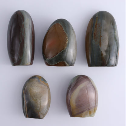 Polychrome Jasper Freeforms Set of 5 - Expert Wholesale and Supplier of Wholesale Crystals & Bulk Gemstones, ["jasper","Madagascar","Polychrome Jasper"]