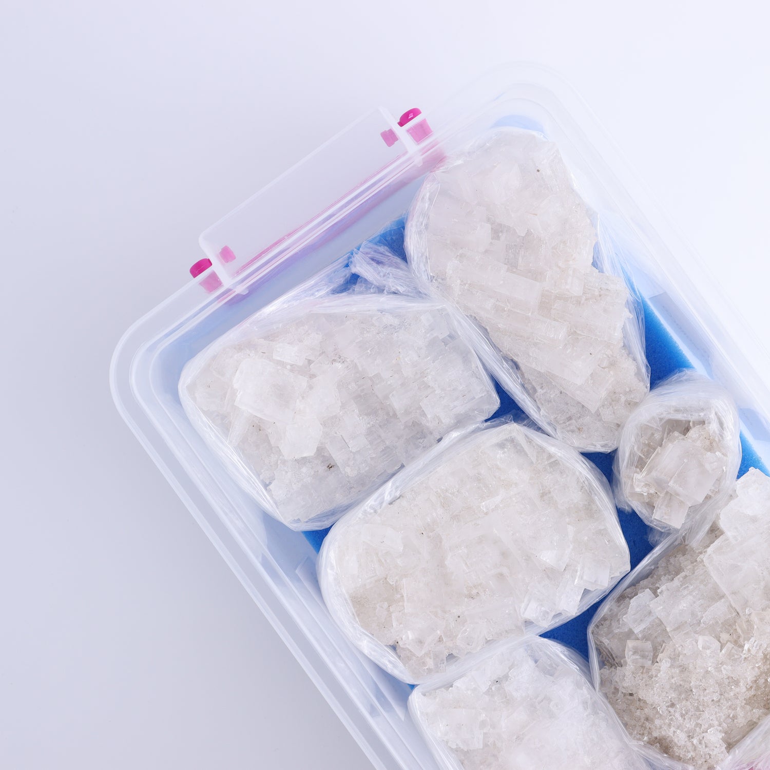 Halite Flat from Morocco - Expert Wholesale and Supplier of Wholesale Crystals & Bulk Gemstones, ["Clusters","Flats","Halite","Morocco"]