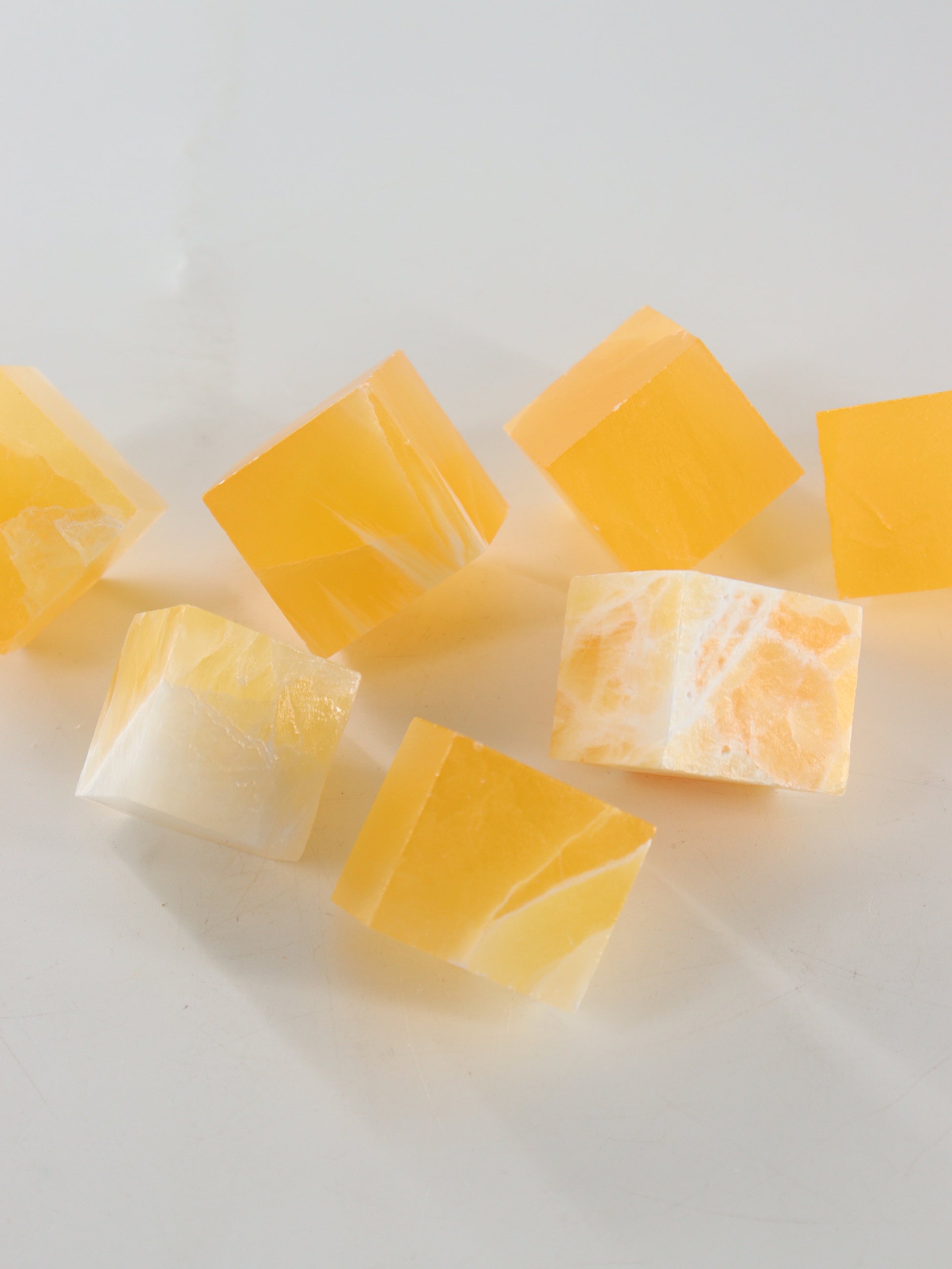 Calcite Cubes Set of 7 - Expert Wholesale and Supplier of Wholesale Crystals & Bulk Gemstones, []