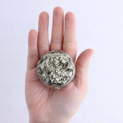 Pyrite Spheres Set of 4