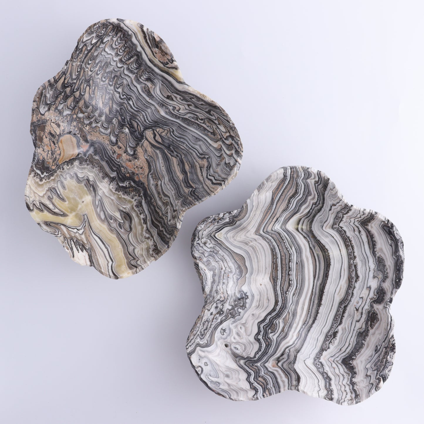One Bowl Mexican Onyx/Calcite Black/White Zebra - Expert Wholesale and Supplier of Wholesale Crystals & Bulk Gemstones, ["bowl","Calcite","Catalog Onyx","Decorative Dish","Mexico","onyx"]