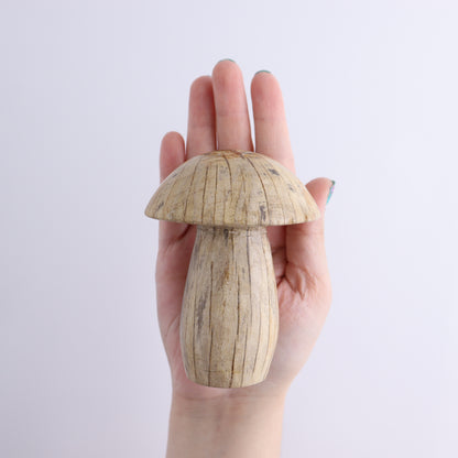Petrified Wood Mushrooms Set of 3 - Expert Wholesale and Supplier of Wholesale Crystals & Bulk Gemstones, ["Indonesia","Mushrooms","Petrified Wood"]