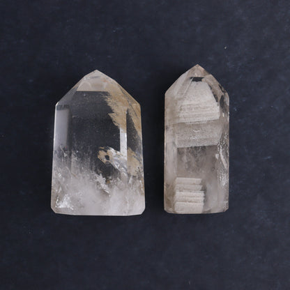 Garden Quartz Towers Set of 5 - Expert Wholesale and Supplier of Wholesale Crystals & Bulk Gemstones, ["Brazil","Garden Quartz","Quartz","Towers"]