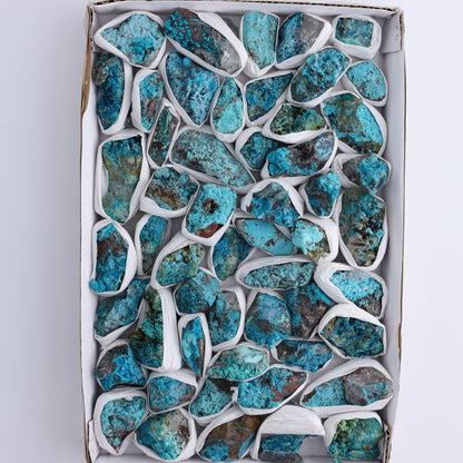 Chrysocolla Roughs Flat - Expert Wholesale and Supplier of Wholesale Crystals & Bulk Gemstones, ["Chrysocolla","Flats","Freeforms","Peru","Rough"]