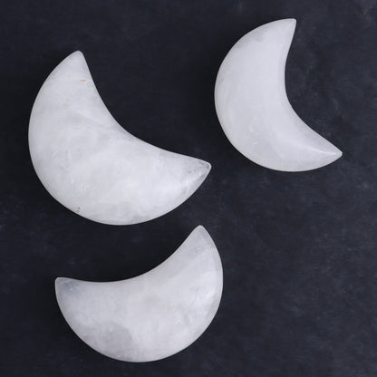 Quartz Moons Set of 12 - Expert Wholesale and Supplier of Wholesale Crystals & Bulk Gemstones, ["moons","Quartz"]