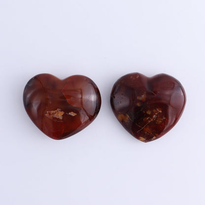 Carnelian Hearts Set of 8 - Expert Wholesale and Supplier of Wholesale Crystals & Bulk Gemstones, ["carnelian","Hearts","Madagascar"]