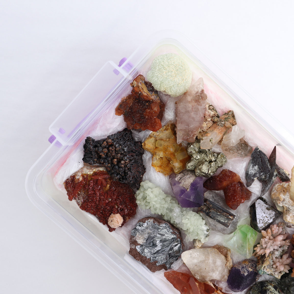 Mixed Minerals Flat from Morocco